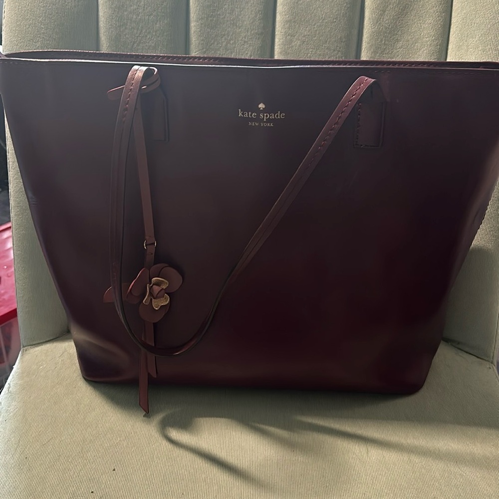 Kate spade purple tote
